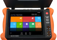 T9-MOVTADHS * Tester CCTV 8" Touch Screen- RETINA - TVI/CViIAHD/CVBS/IP- 8MP- MULTIMETRU- OPM- VFL- TDR