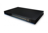 UTP1-SW24-TP420 * Switch ethernet PoE+, 24 porturi 10/100Mbps POE+ downlink, 2 porturi gigabit uplink, port gigabit SFP uplink