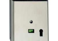 HB191 * Buton panica cu o singura actionare, aluminiu, resetabil cu cheie