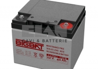 EL-12-40 * Acumulator compact acid-Pb 12V/40Ah