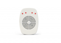 TR800 WHITE * Telecomanda radio cu 4 butoane. Comunicatie bidirectionala 868MHz criptata 128 bit AES. Culoare alb