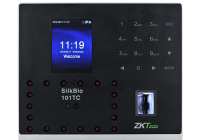 SILKBIO-101-TC * Terminal de control acces si pontaj cu identificare faciala, senzor de amprente, cititor de carduri si PIN
