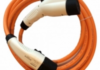 T12/32 * Cablu de incarcare pentru masinile electrice de la  J1772 (IEC tip 1) la 62196-2 (tip 2) 7.2KW, 32A/240V monofazat lungime 5 m culoare portocaliu
