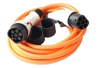 T22/16P * Cablu de incarcare pentru masini electrice de la 62196-2 (tip 2) la 62196-2 (tip 2), 3.6KW, 16A/240V monofazat, lungime 5 m, culoare portocaliu