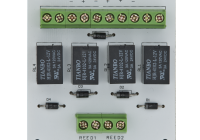 PCB-501 * Modul electronic pentru doua usi cu incuietori tip fail-safe cu monitorizare sau buton