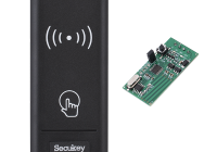 WR1-EM * Cititor RFID (EM 125 kHz) cu comunicatie wireless, pentru centralele de control acces ZKTeco