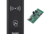 WR1-MF * Cititor RFID (MF 13.56MHz) cu comunicatie wireless, pentru centralele de control acces ZKTeco
