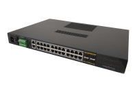 UTP7624GE-IE *  Switch industrial 24 porturi eth 1000Mbps, 4 porturi 10Gbps SFP+, consola, OOB, management L3, interfata web, FANLESS