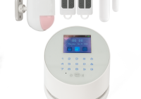 KR-W2 * Kit alarma wireless, comunicatie GSM, WIFI, PSTN, 99 zone