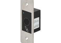EF1 * Minicontroler de acces biometric si RFID EM (125kHz) cu montare incastrata, antivandal de exterior