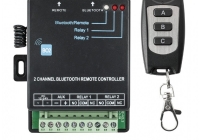 GS-BTX-02 * Controler prin Bluetooth (pana la 10m) sau prin radio