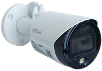 IPC-HFW2439S-SA-LED-0280B-S2 * Camera supraveghere exterior IP Dahua Full Color, 4 MP, 2.8 mm, lumina alba, slot card, microfon, PoE, IP67