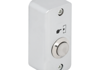 SMB-S001 * Buton de iesire aplicabil, din aliaj de zinc, pentru exterior, IP65