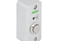 SMB-S001L * Buton de iesire aplicabil cu LED de semnalizare, din aliaj de zinc, pentru exterior, IP65