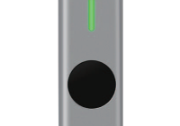T3NT * Buton de iesire aplicabil cu LED de stare bicolor, din metal, actionare fara atingere