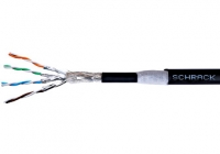HCKP10N04E * S/FTP Cablu Cat.7, 4x2xAWG23/1, 1000Mhz, PE OUTDOOR, negru [100ml]