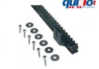 QK-CRN(v3) * Cremaliera M4 din nylon cu insertie metalica, prindere in 6 puncte
