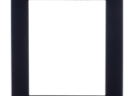 9155021B * Surface installation frame for 1 module black