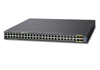 GS-5220-48T4X * L2+ 48-Port 10/100/1000Mbps + 4-Port Shared SFP + 4-Port 10G SFP+ Managed Switch with Hardware Layer3 IPv4/IPv6 Static Routing