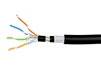 HCKP08-04E * Cablu S/FTP Cat.7, 4x2xAWG23/1, 800Mhz, PE OUTDOOR, negru [100ml]