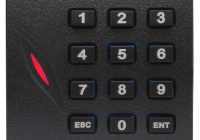 KR-102E * Cititor de proximitate RFID (125KHz) cu tastatura; pentru centrale de control acces