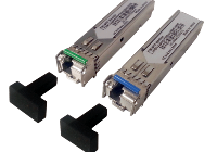 UOF2201BS * Pereche module SFP standard, single-ﬁber, 1.25Gbps, 20Km