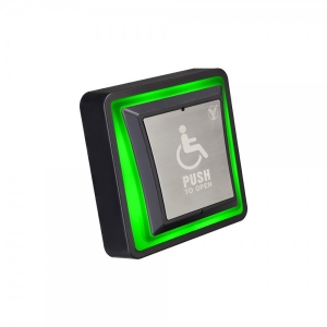 PBK-871(LED) * Buton de iesire pentru persoane cu dizabilitati, cu LED de stare bicolor