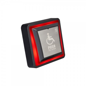 PBK-871(LED) * Buton de iesire pentru persoane cu dizabilitati, cu LED de stare bicolor