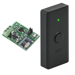 SBUTTON 6-wet * Buton de acces cu comunicatie wireless, contact umed +12Vcc