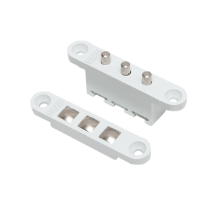 DORCAS-3C-wh * Contact mecanic tri-polar pentru alimentarea incuietorilor electrice montate pe foaia de usa