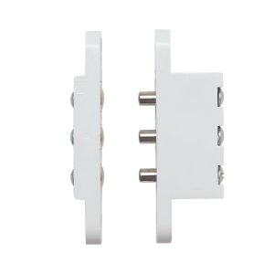 DORCAS-3C-wh * Contact mecanic tri-polar pentru alimentarea incuietorilor electrice montate pe foaia de usa