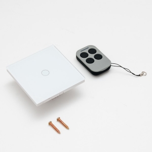 AJ-TSB-01 * Intrerupator simplu cu actionare la atingere (touch) si telecomanda RF