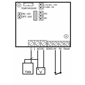 T-100-1 * Modul de temporizare comanda