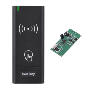 WR1-EM * Cititor RFID (EM 125 kHz) cu comunicatie wireless, pentru centralele de control acces ZKTeco