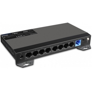 SF9P-L * Switch ethernet PoE+, 8 porturi 10/100 Mbps POE+ downlink, 1 port 10/100 Mbps uplink