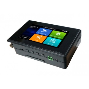 T-1800ADH+ * Tester CCTV profesional de mana, cu ecran tactil de 4” si cu sistem de operare Android