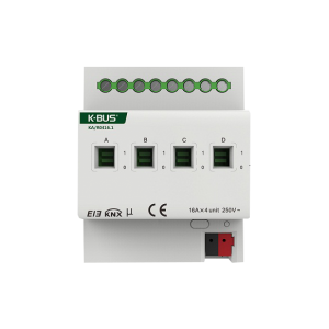 ARCD-04/16.1 * Actuator cu 4 canale cu masurare a curentului