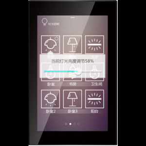 CHTF-5/20.1.21 * Panou control IPS 5" cu touch screen - incastrat, negru