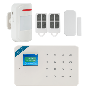 KR-W18 * Kit alarma wireless, comunicatie GSM si WIFI, 99 zone