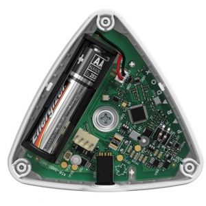 WD1 * Detector de inundaţie wireless bidirecţional, special conceput pentru a declanşa alarma la contactul cu apa