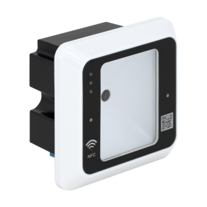 ACC-ER-QR500-W * Scaner coduri de bare 1D/2D cu cititor RFID integrat, alb