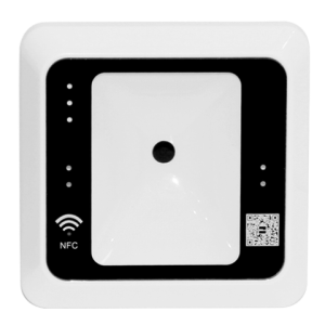 ACC-ER-QR500-W * Scaner coduri de bare 1D/2D cu cititor RFID integrat, alb