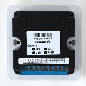 ACC-ER-QR500-W * Scaner coduri de bare 1D/2D cu cititor RFID integrat, alb