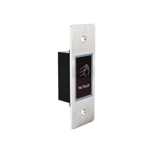 EBUTTON 1-X * Buton de iesire incastrabil cu infrarosu si temporizare, LED de stare bicolor, rezistent la apa IP66