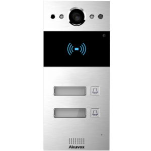 R20BX2 * Video interfon IP SIP, post de apel cu 2 butoane