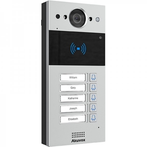 R20BX5 * Video interfon IP SIP, post de apel cu 5 butoane