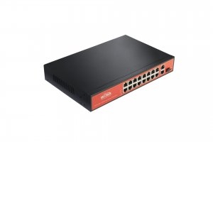 WI-PS518G * Switch PoE 16 porturi montabil in rack