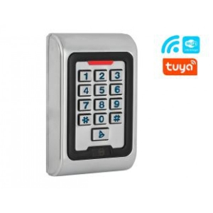 SK-8EM-W-TY * Controler de acces stand-alone cu cititor RFID EM (125 KHz), IP68, WiFi 2.4GHz, compatibil cu aplicatia Tuya