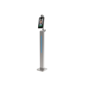 DTF-413 * Stalp din INOX cu suport pentru fixarea echipamentelor de control acces