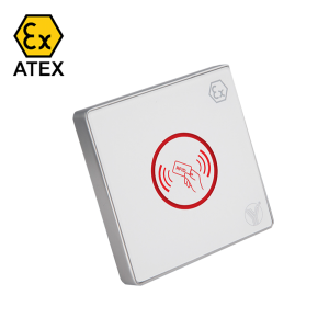 YR-168IC-EX * Cititor de proximitate MF 13.56 MHz, cu comunicatie Wiegand, certificat ATEX